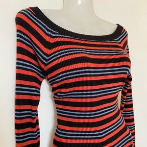 Forever 21 Striped Long Sleeve Sweater